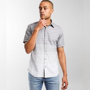 NWOT Departwest Gradient Striped Shirt